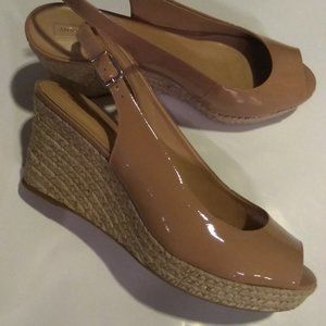 Antonio Melani  Wedge Sandals Patent leather